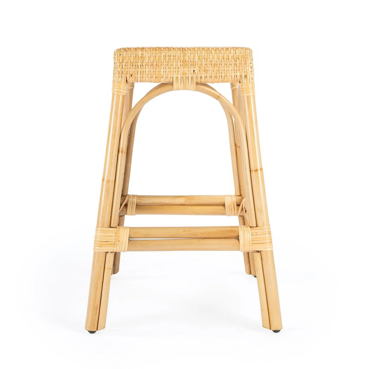 Natural Rattan Counter Stool T9696