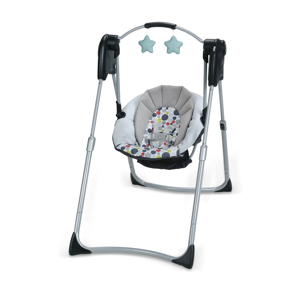 Compact Baby Swing, Gray, Infant W197869