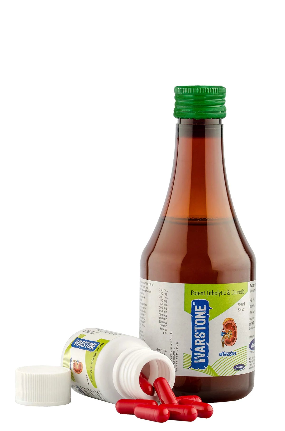 18 Capsules And 200Ml Syrup P7557