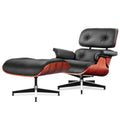 Mid Century Accent Chair with Ottoman Recliner Lounge Chair Upholstered Modern Armchair B560735