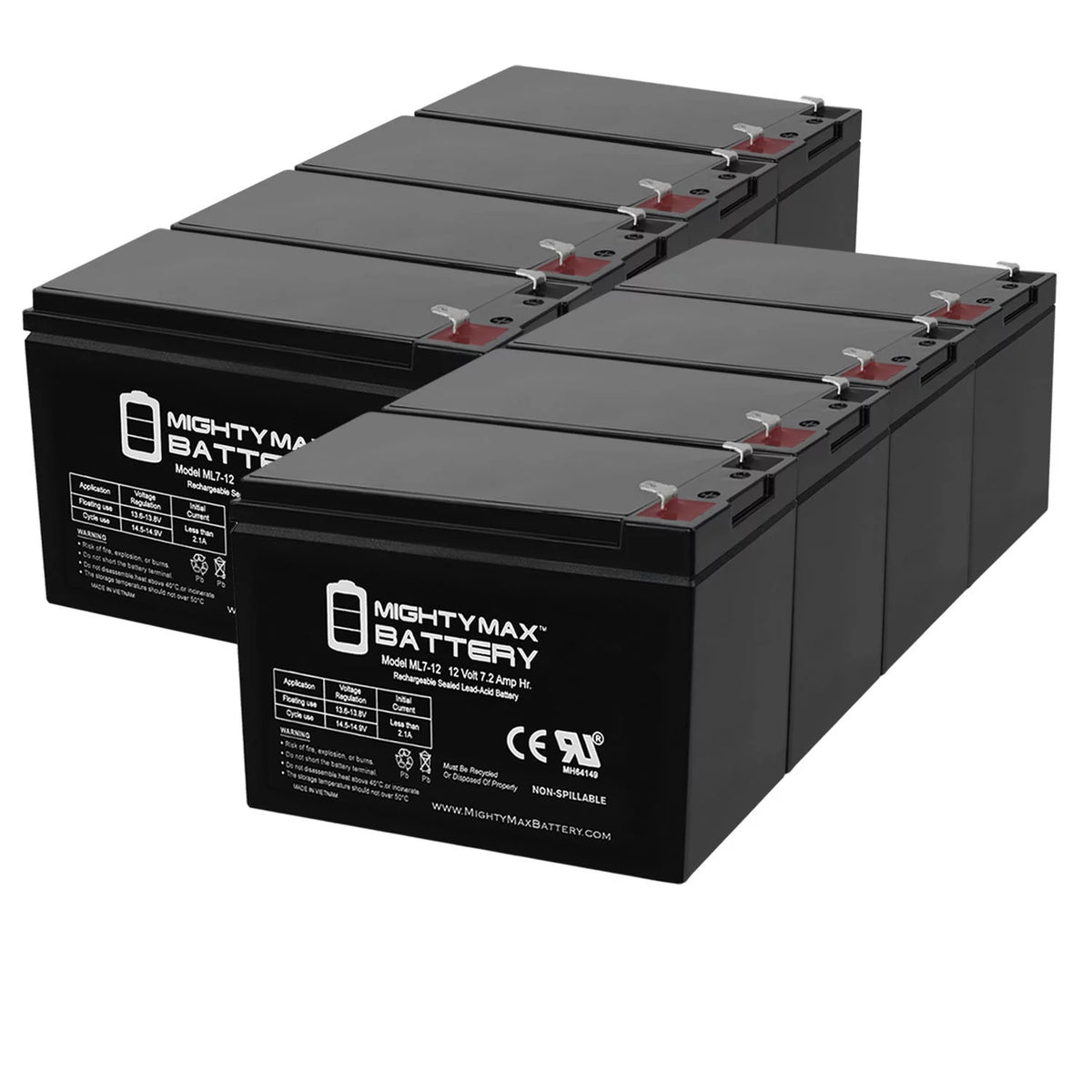 12V 7Ah Battery T357911