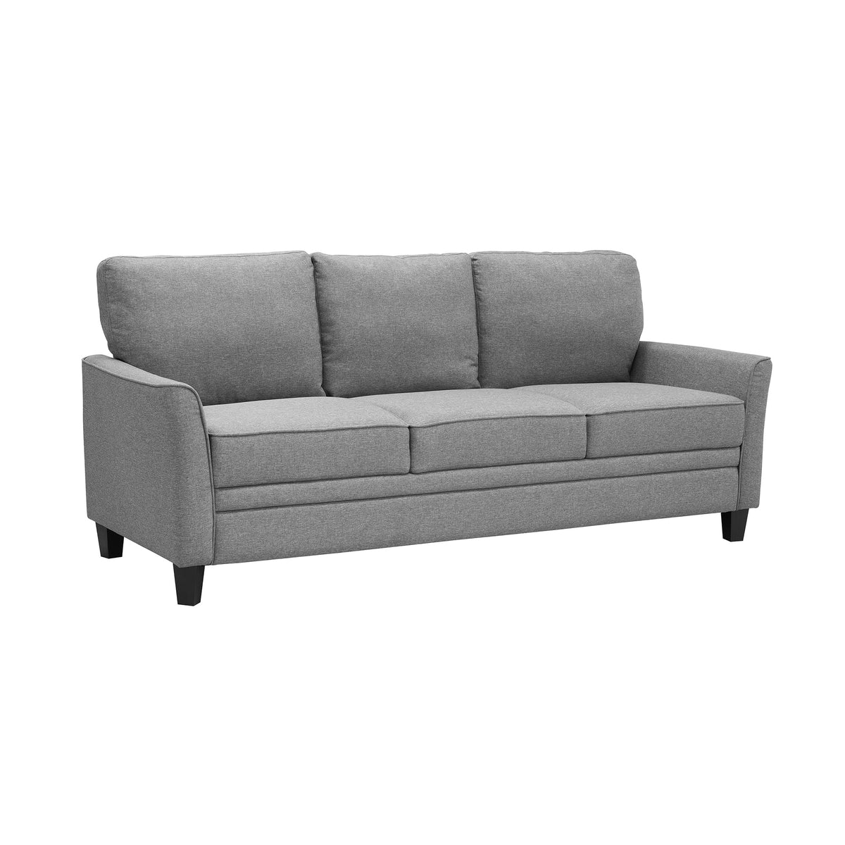 Black 3 Seat Sofa Q140882