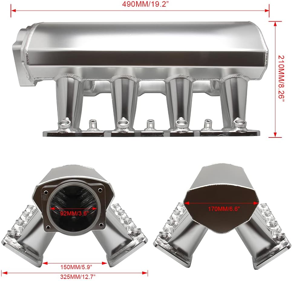 Sheet Metal Fabricated EFI Intake Manifold N490