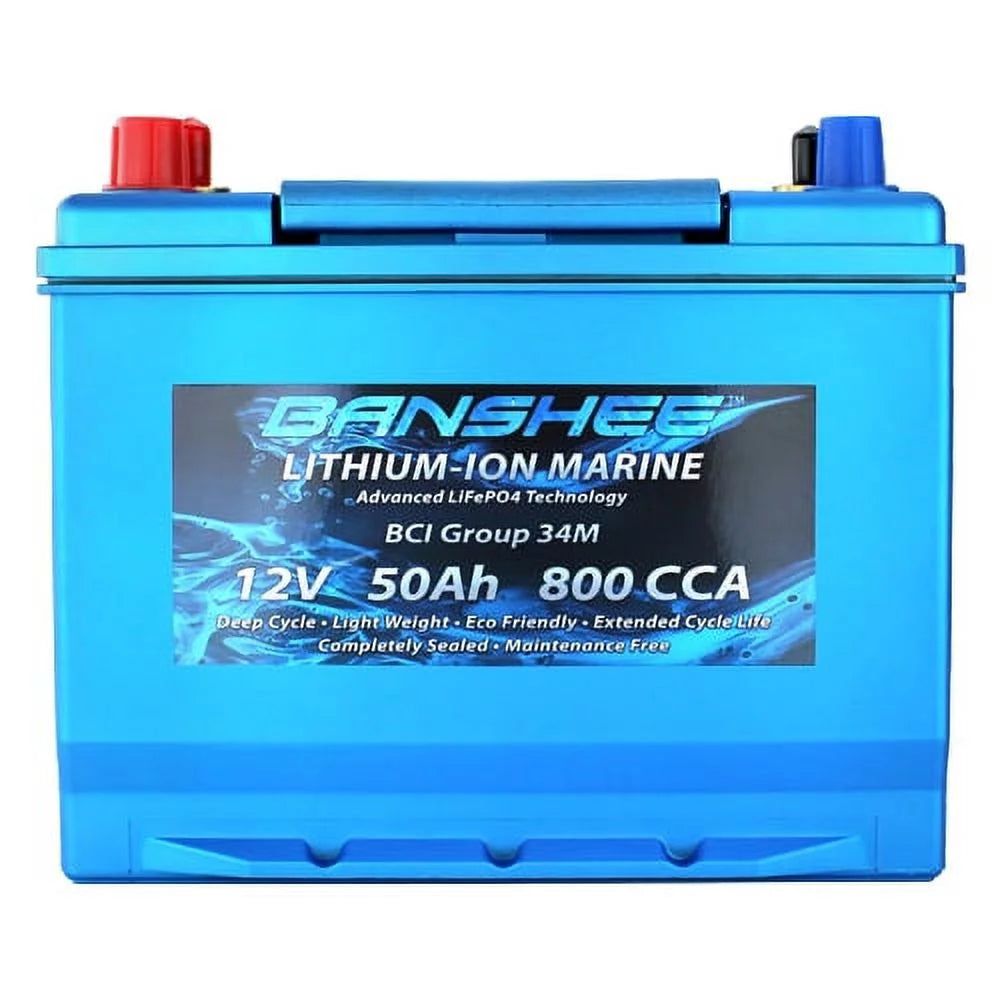 Group 34 LiFeP04 Deep Cycle Battery F9933