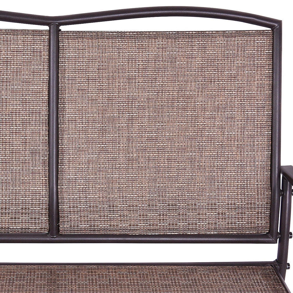 Patio Loveseat Glider Rocking Bench Z963