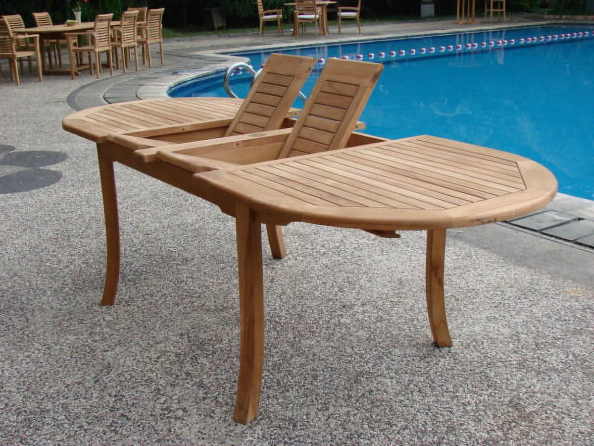 8 Seater 9 Pc Teak Dining Set A283055