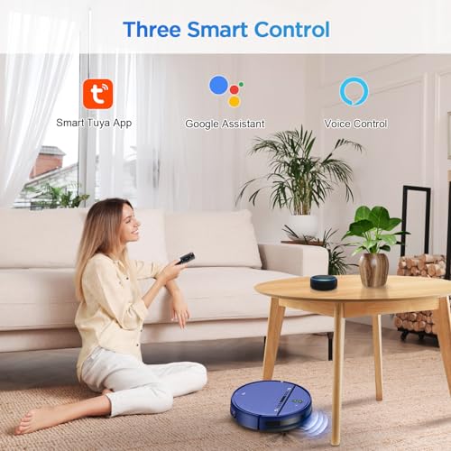 2-in-1 Robot Vacuum and Mop Combo M6269
