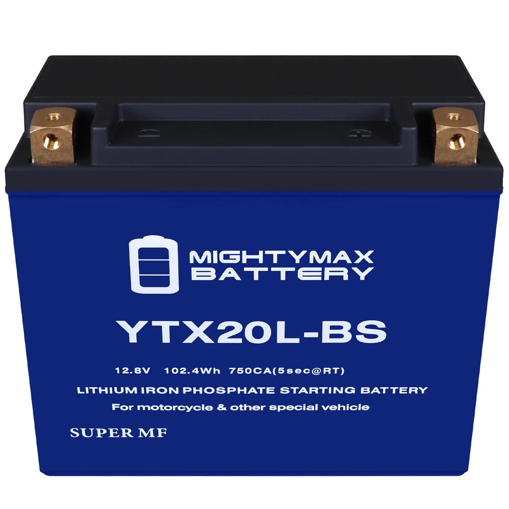 YTX20L-BS Lithium Replacement Battery J47023
