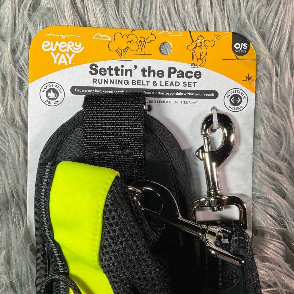 Running Belt & Leash Set for Dogs J8090