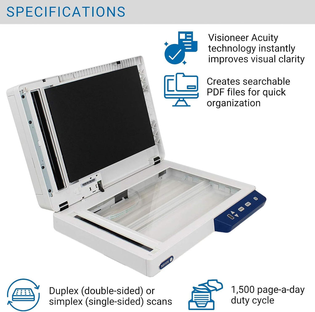 Flatbed Document Scanner with Automatic Document Feeder X90540
