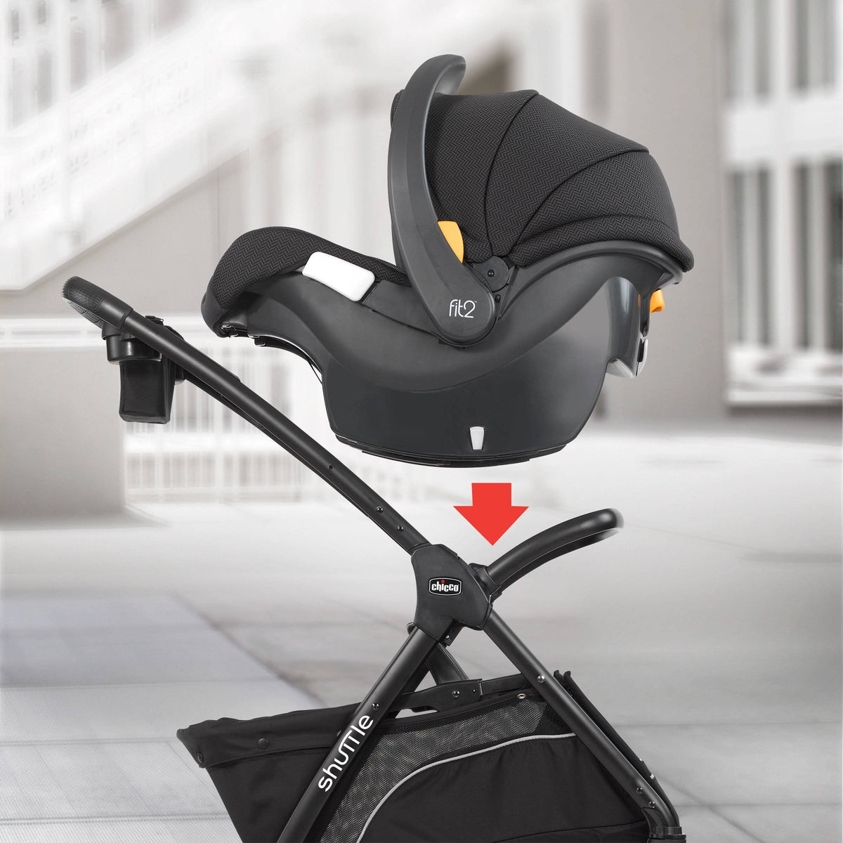 Black Stroller N804