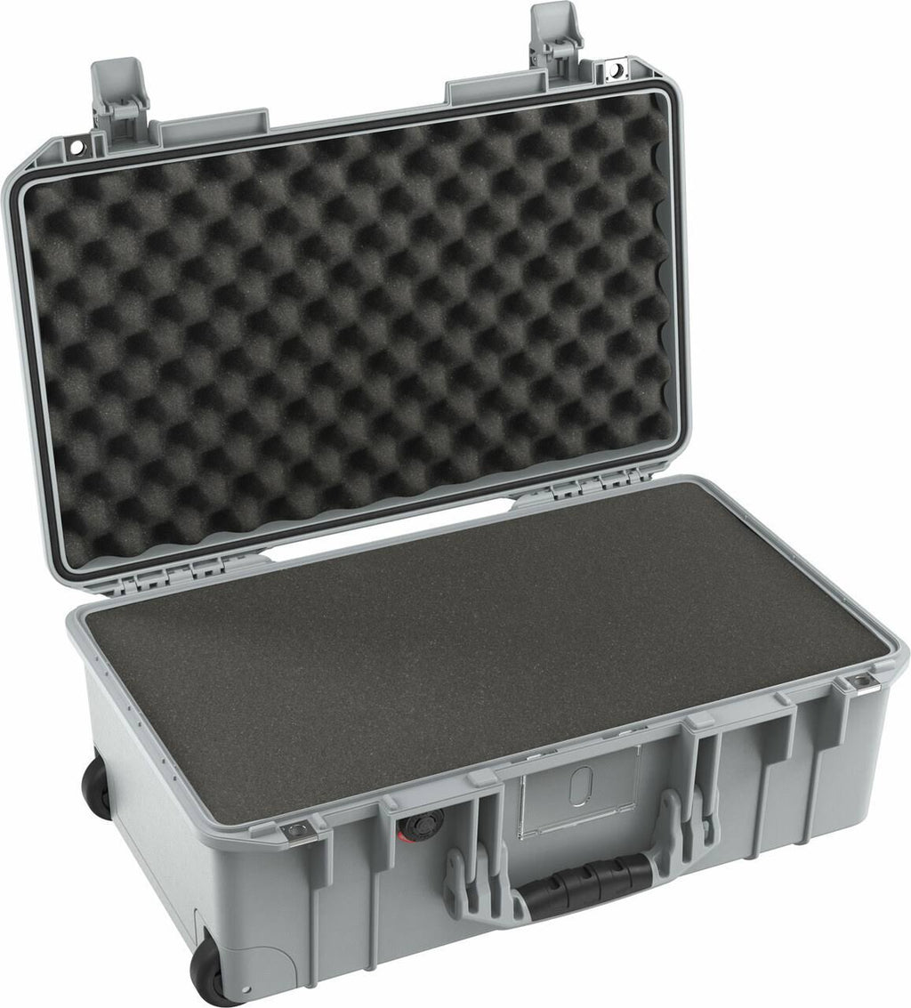 Carry-On Case with Foam Silver R8811