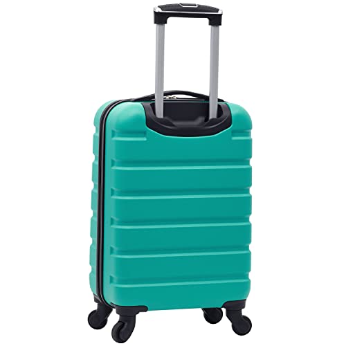 Black 20-Inch Hardside Spinner Carry-On Luggage I7166