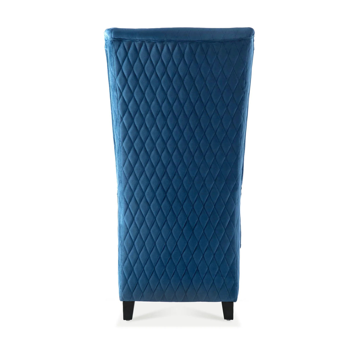 Blue Fabric Wing Back Accent Chair R175