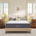 10 Memory Foam Pocketed Spring Hybrid Mattress Queen Size B55132