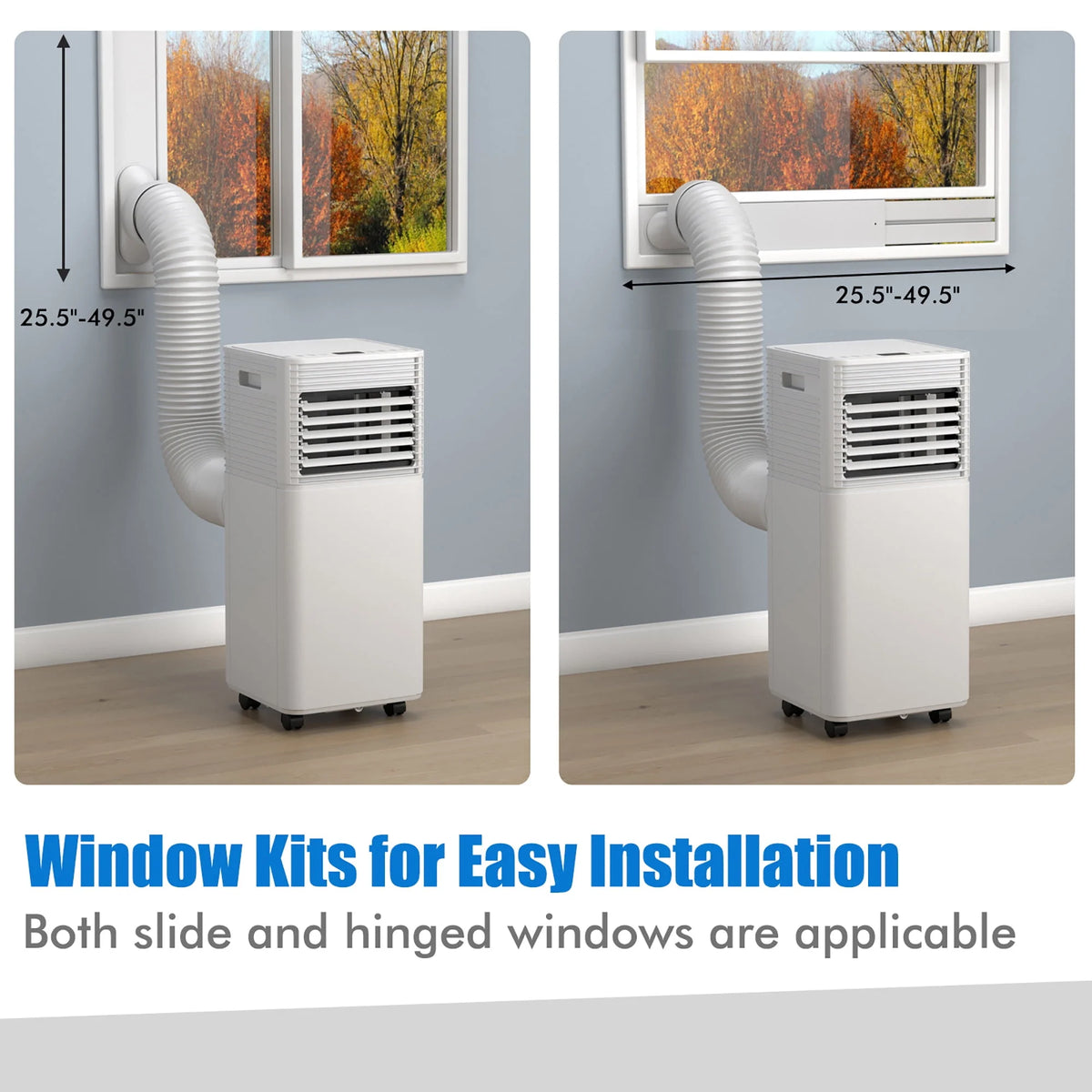 6000 BTU Portable Air Conditioner 3-in-1 Black E8549