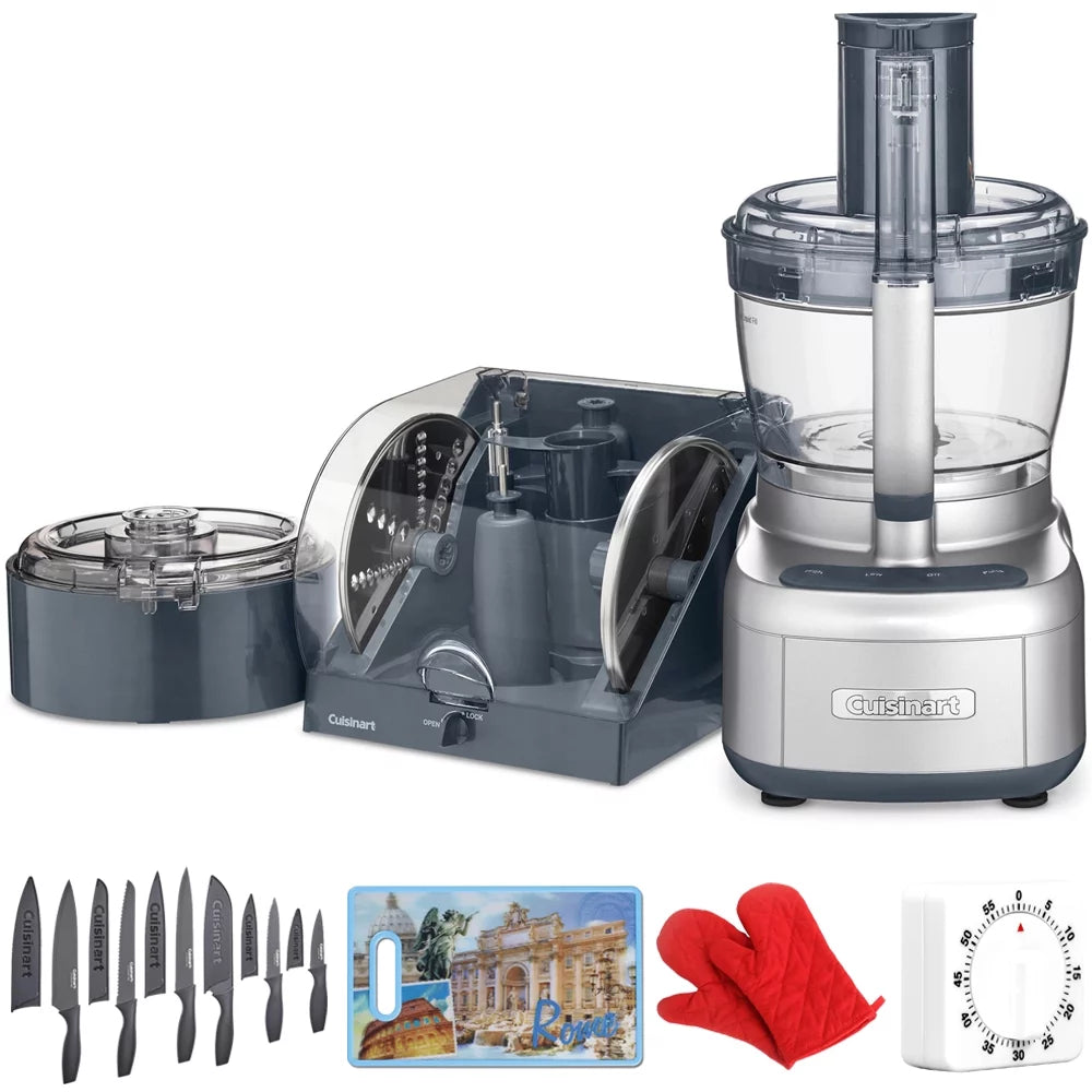13 Cup Food Processor with Spiralizer and Dicer F20033