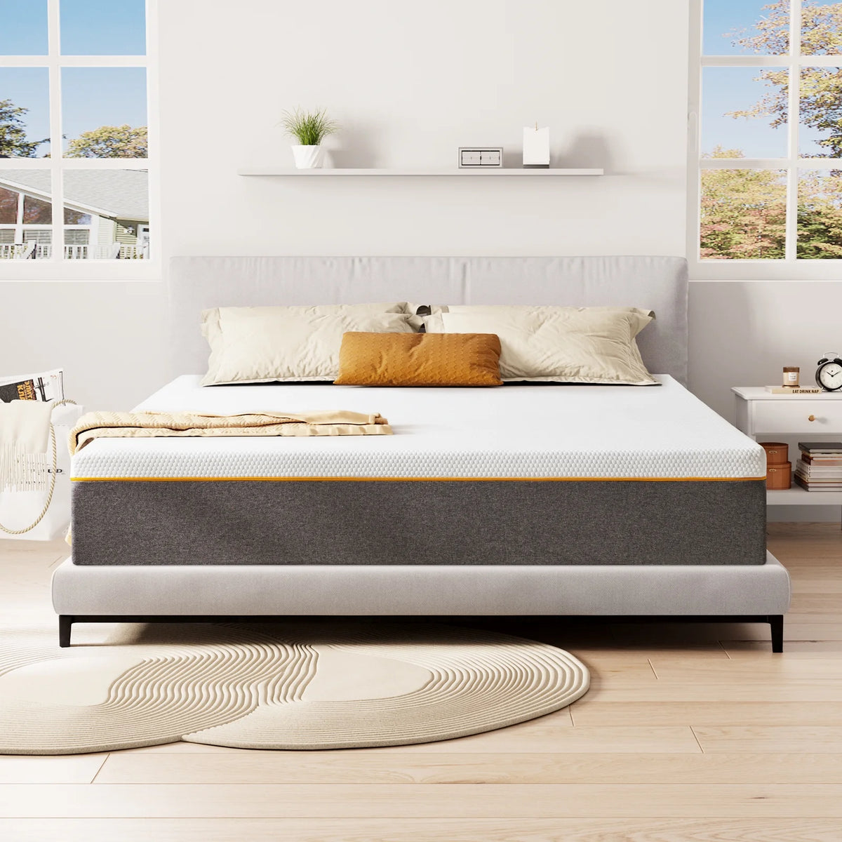 Queen 10 Cool Gel Memory Foam Mattress L724