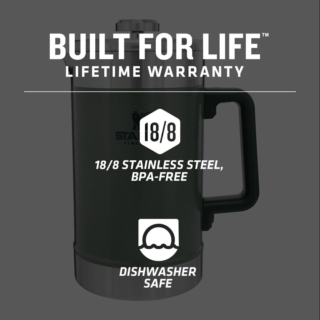 Stainless Steel Coffee French Press 48 oz S8906