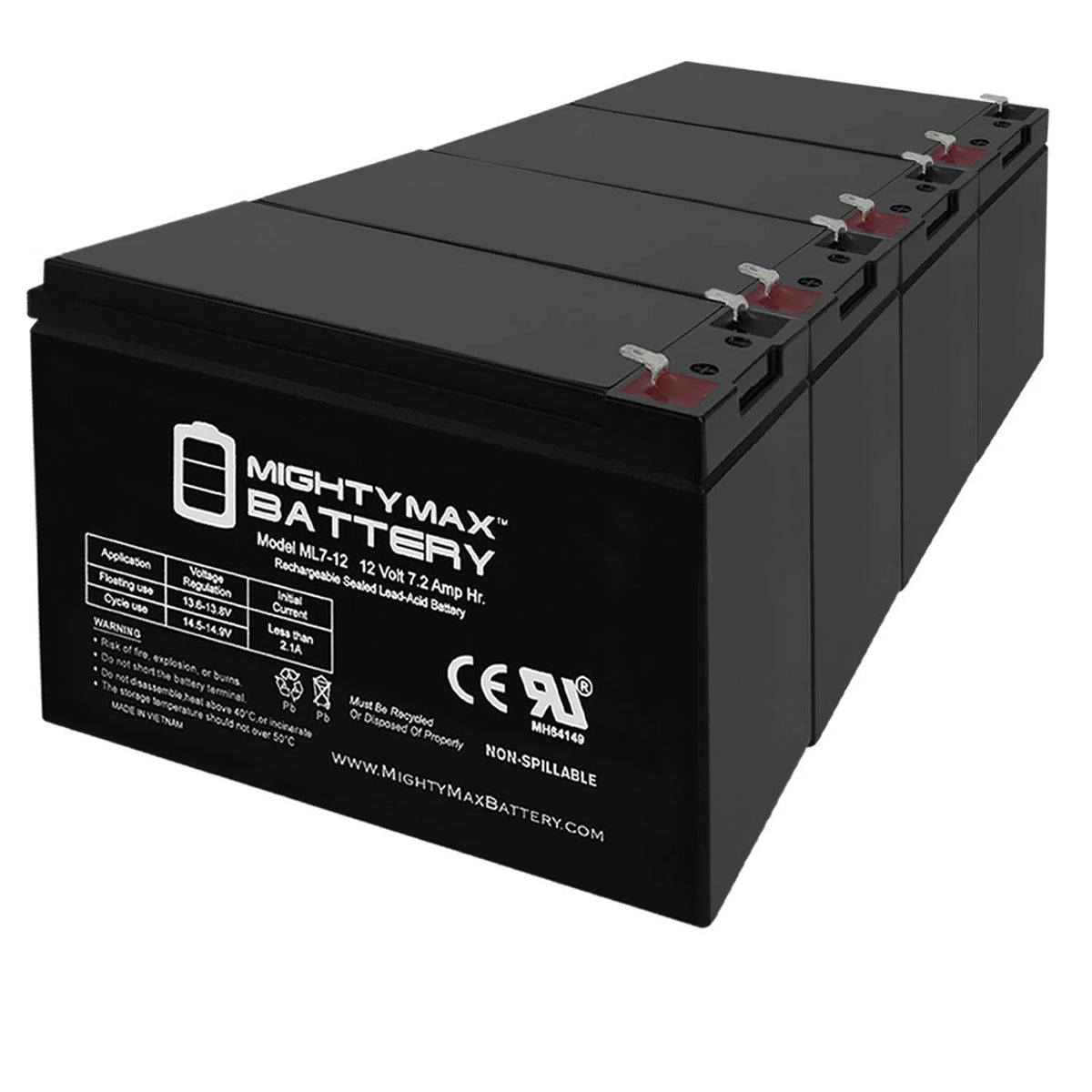 12V 7Ah Battery T357911