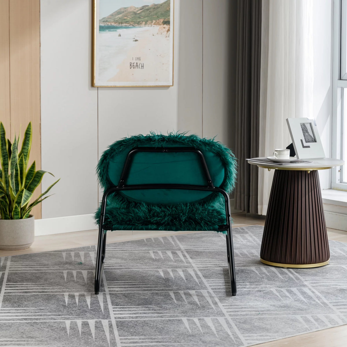 Accent Chair with Metal Frame B906785