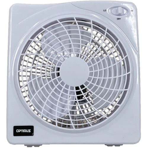 10" Electric Box Fan White R73572