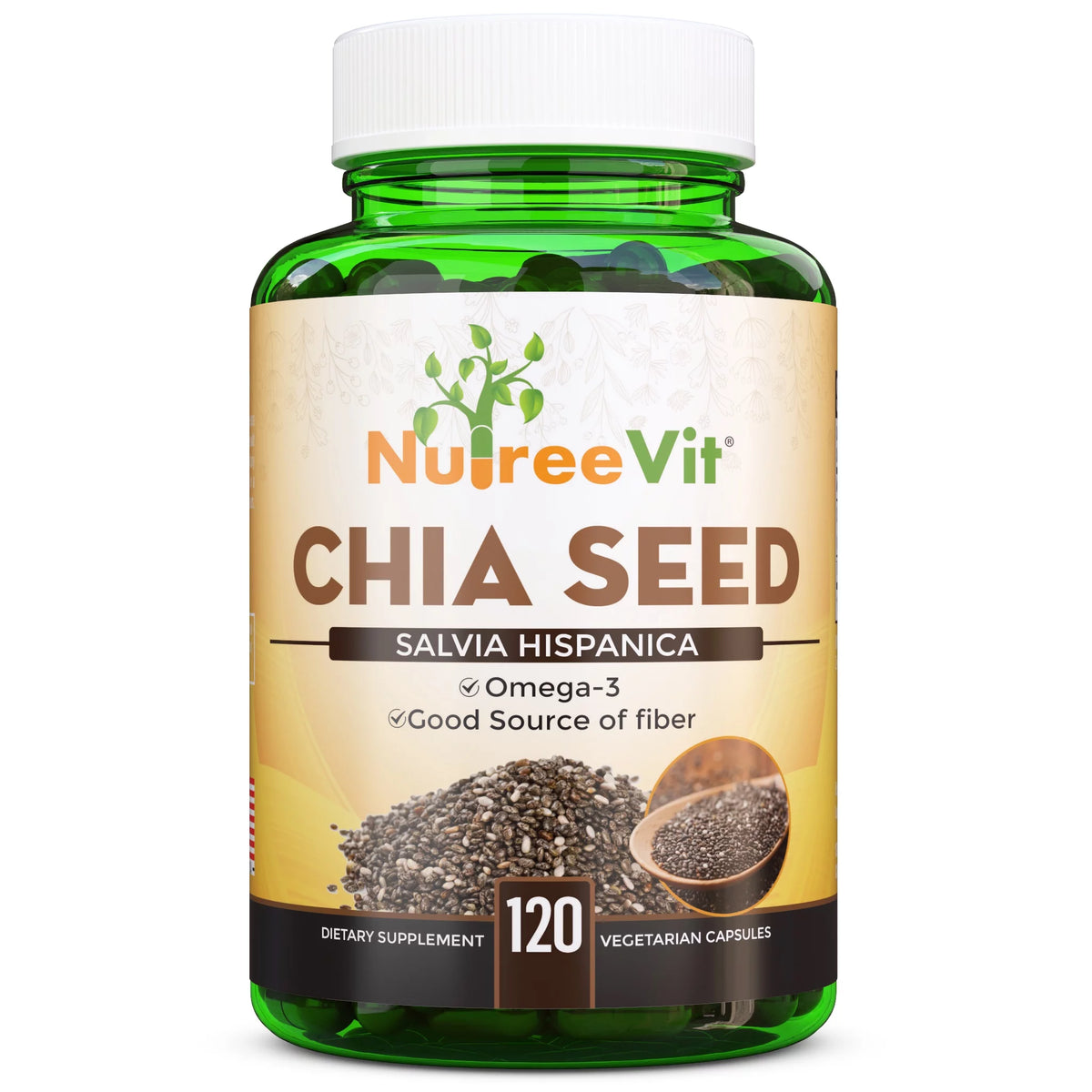 Chia Seeds 320 Vegetable Capsules X855276