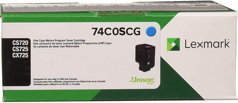 Cyan Toner Cartridge 7000 Yield P56655