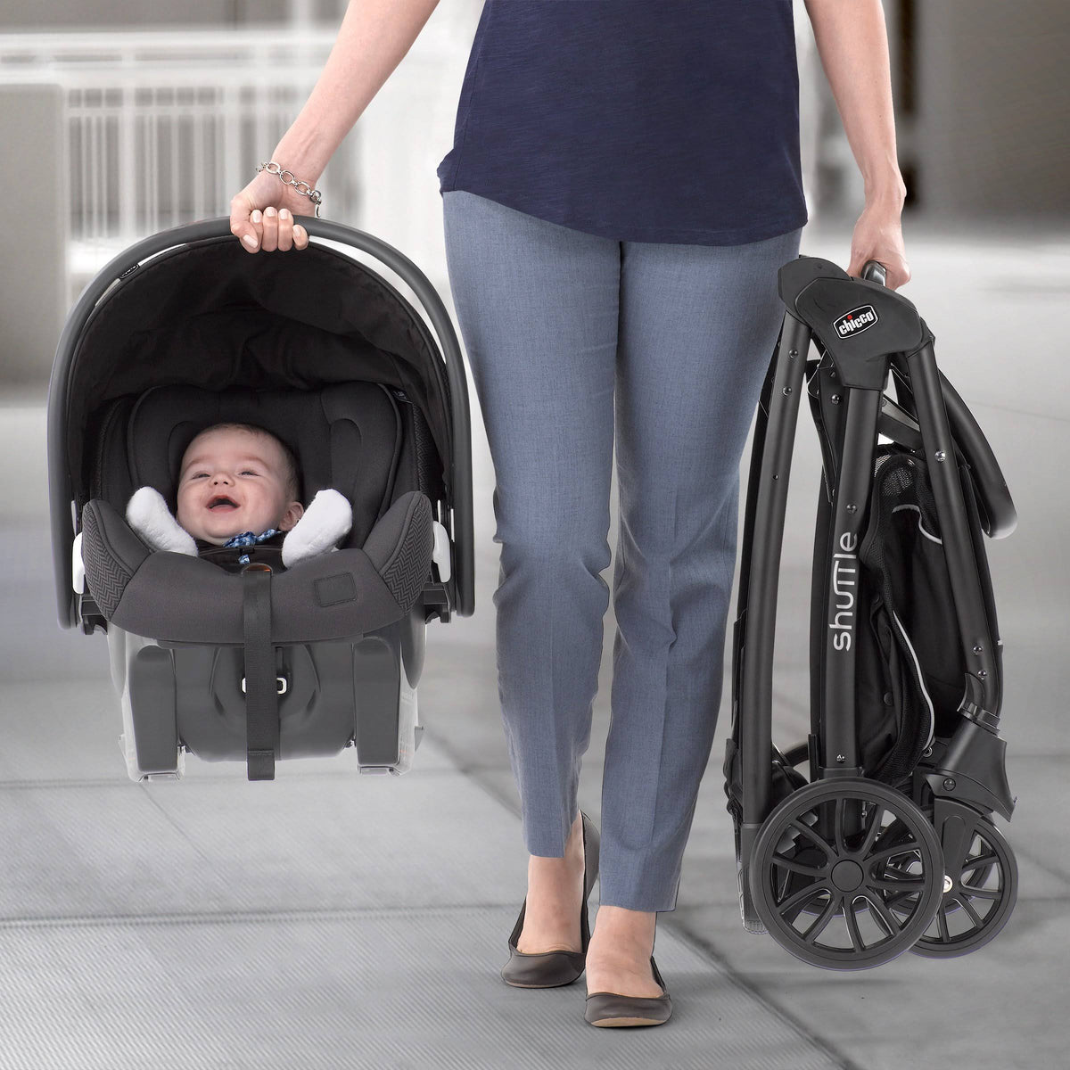 Black Stroller N804