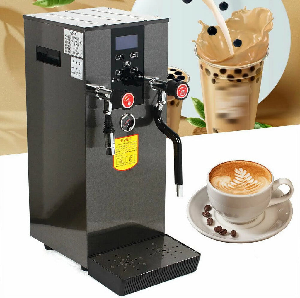Commercial Steam Water Boiling Machine 12L 110V Q5373