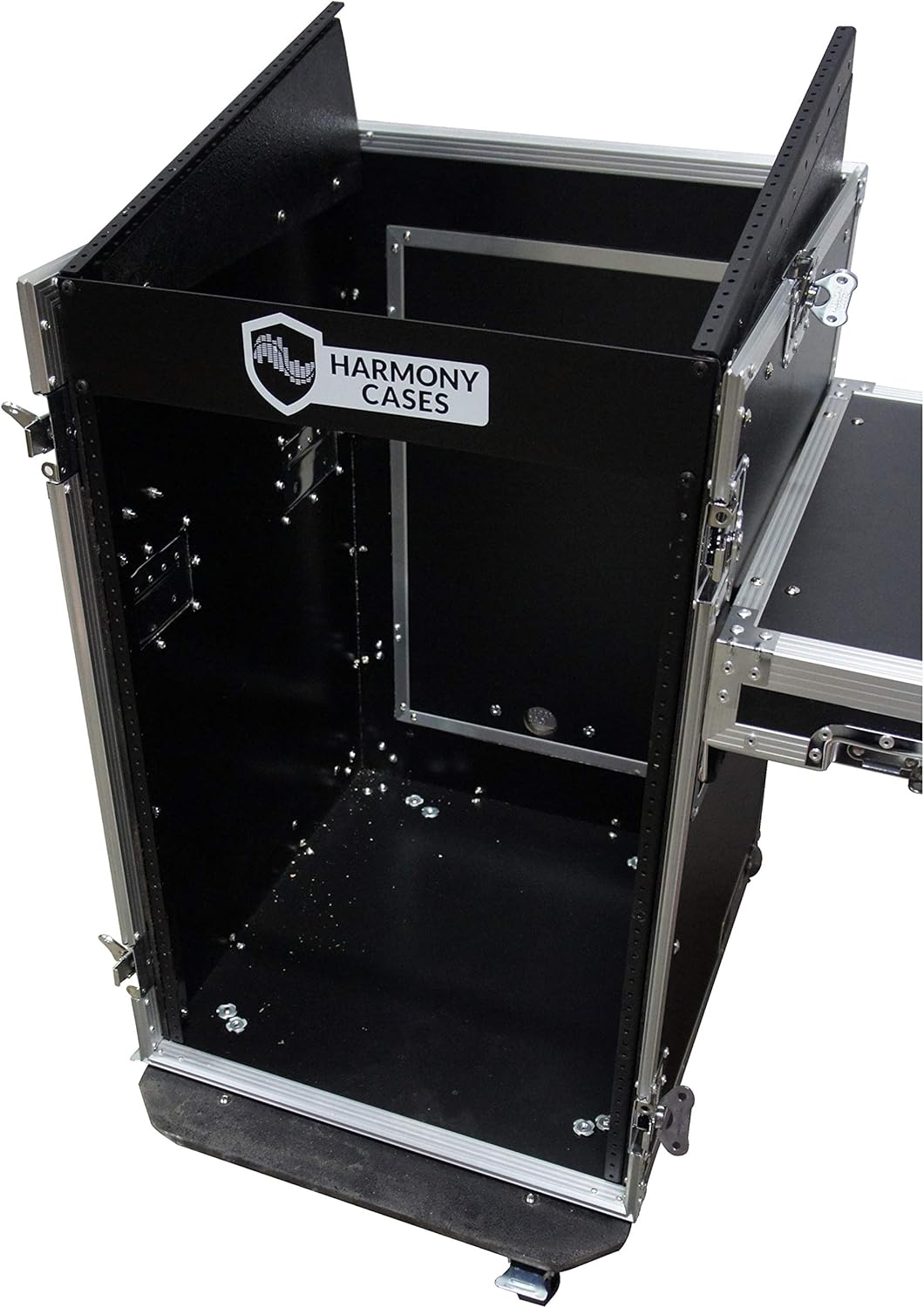 11U Slant Top Mixer Case 18U Vertical Rack with Table O6682