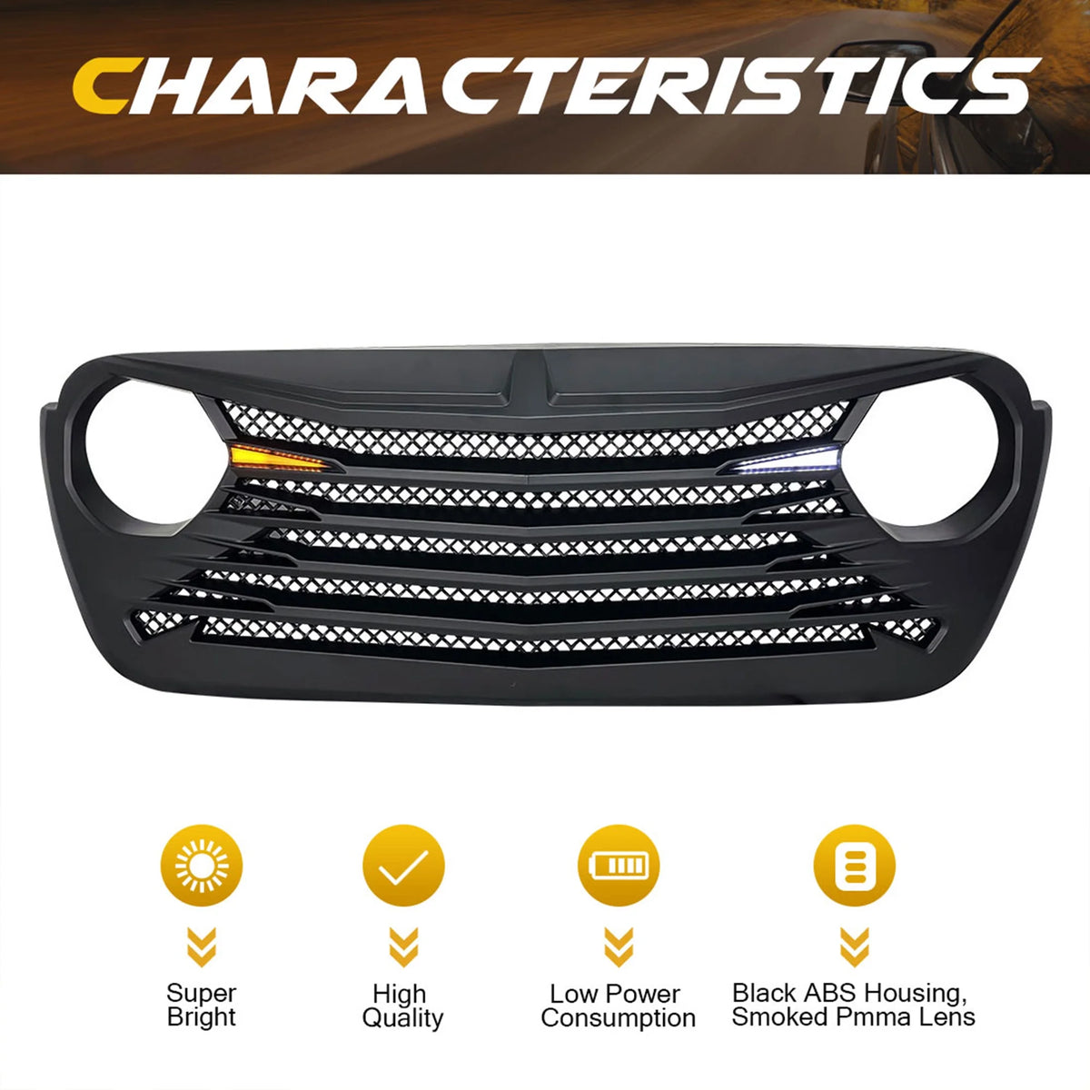 Grille with DRL V879404