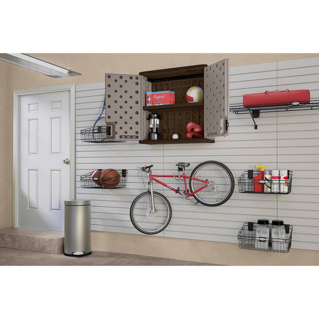 Grey Wall Storage Cabinet T105