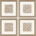 Set of 4 Moroccan Tiles N106485