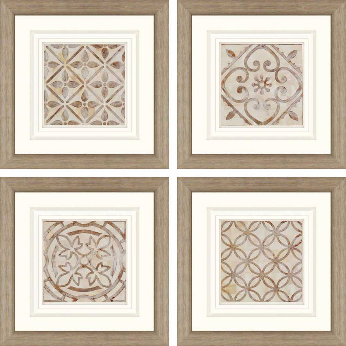 Set of 4 Moroccan Tiles N106485