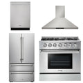 36 Propane Gas Range, Range Hood, Refrigerator, Dishwasher N10797