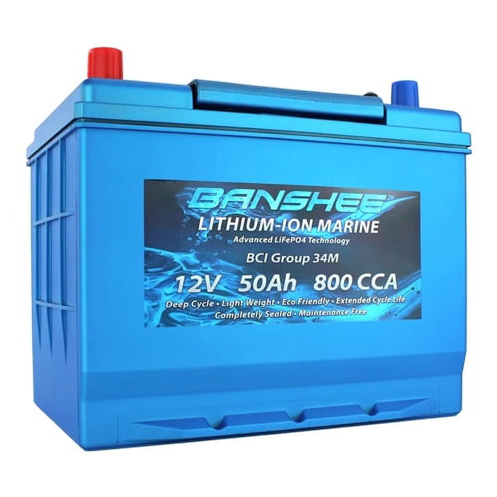 Group 34 LiFeP04 Deep Cycle Battery F9933