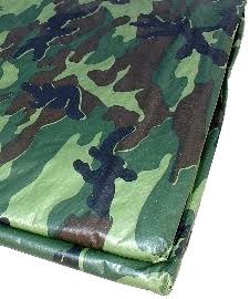 Green Camouflage Tarp K8082