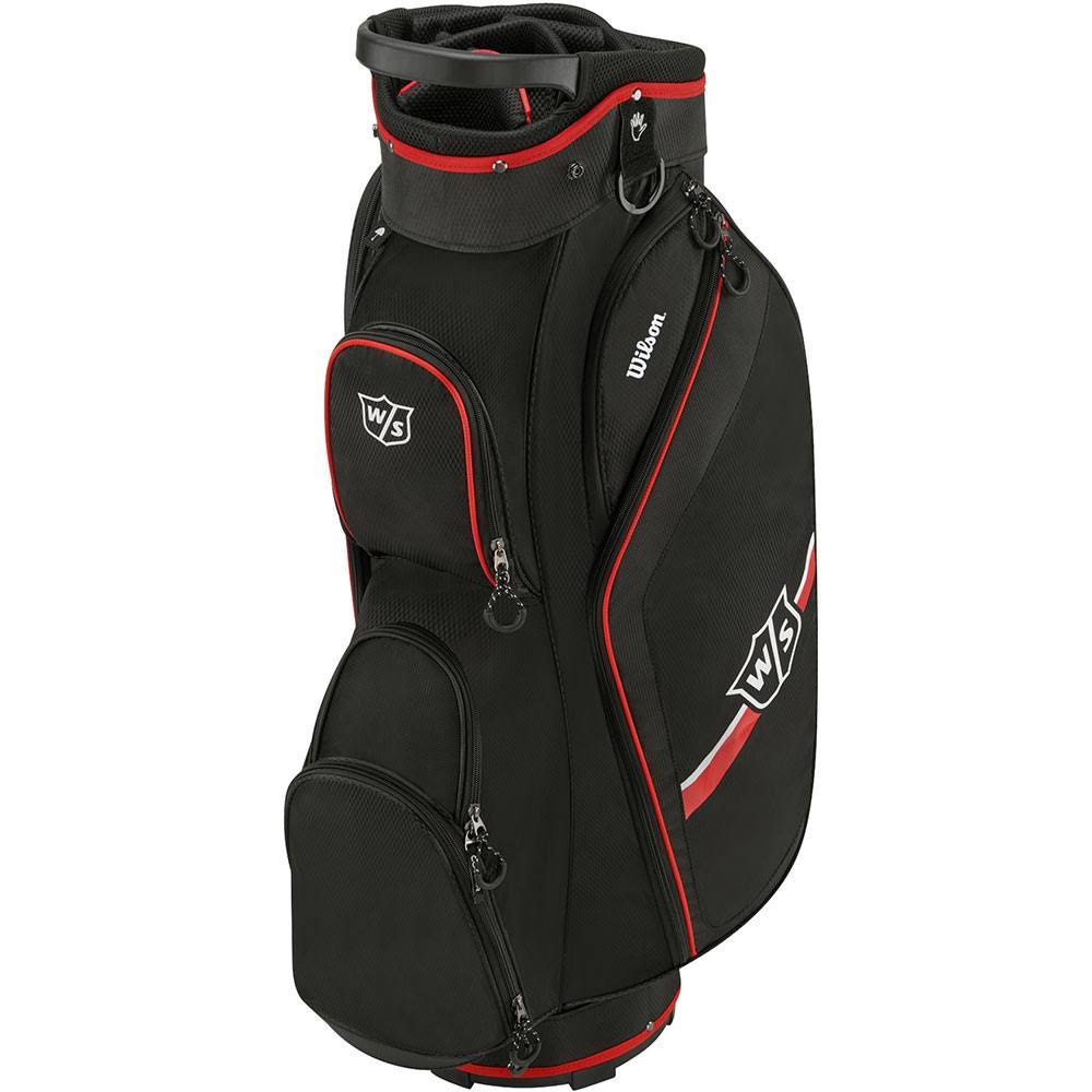 Black/Red Cart Bag B98028