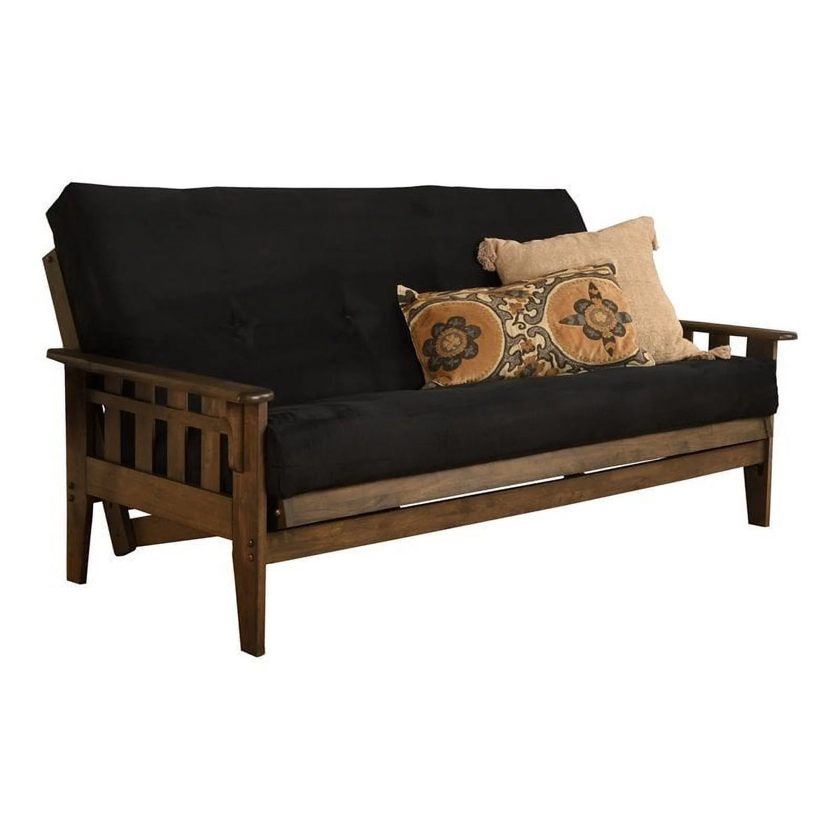 Queen Faux Leather Futon F301363