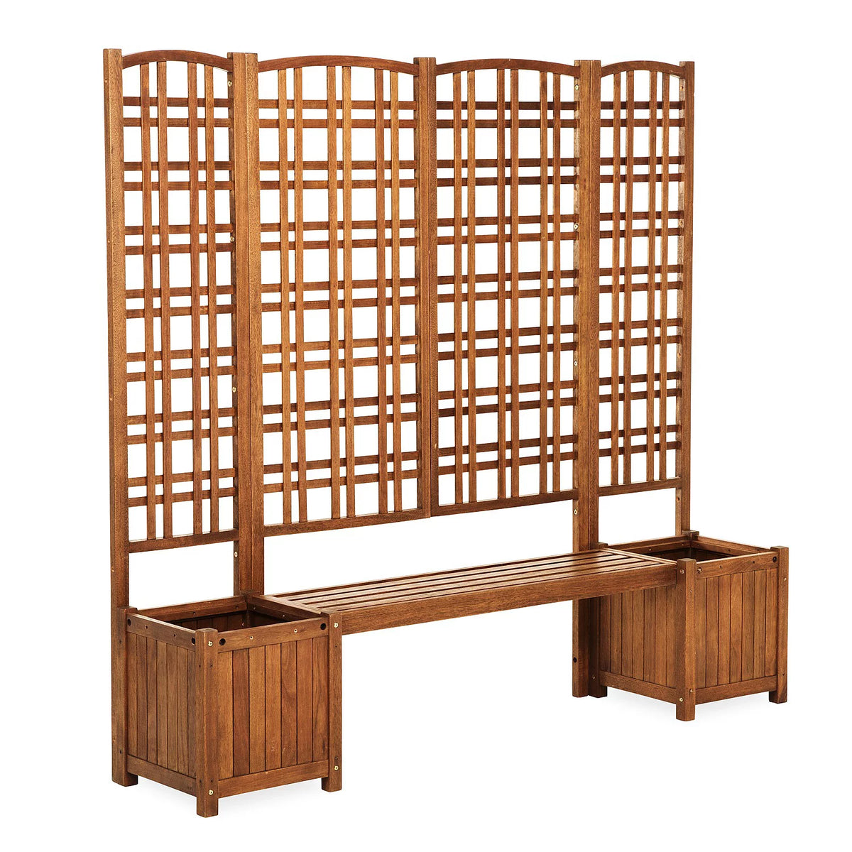 Large Outdoor Eucalyptus Privacy Trellis A286