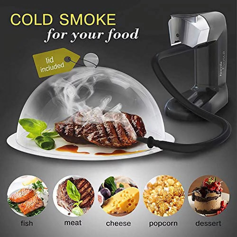 Portable Electric Smoker Machine with Accessories and Wood Chips, 14 PCS H8236