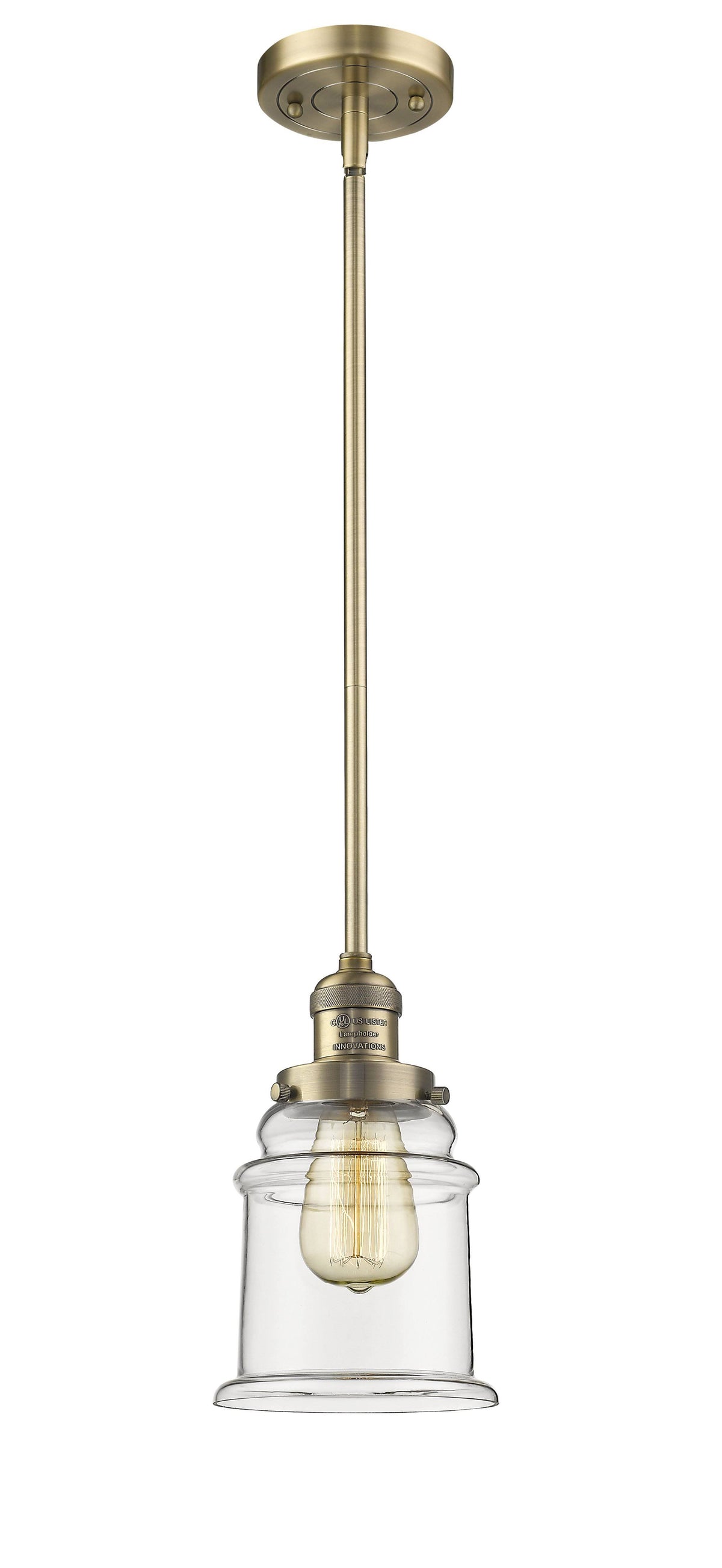 Mini Pendant Brushed Brass T2662