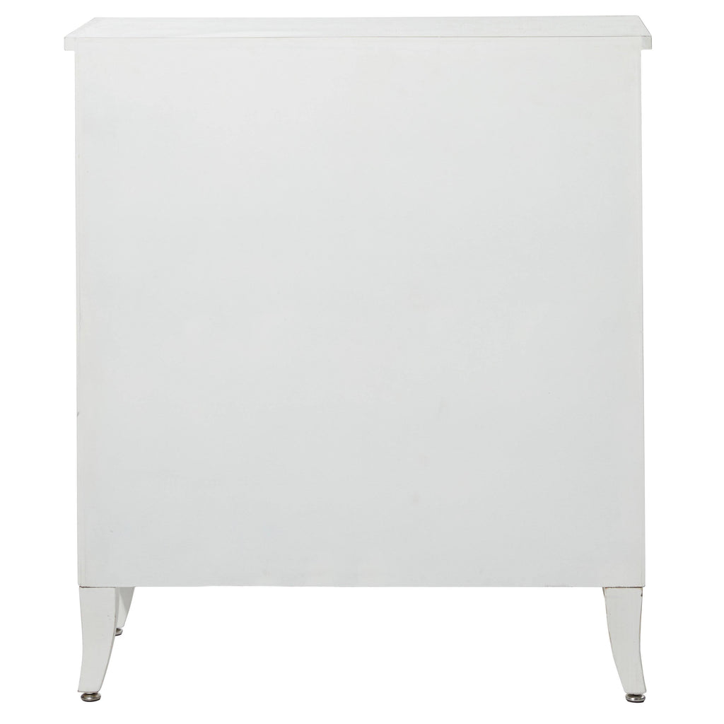 White 2-Door Wooden Cabinet X402