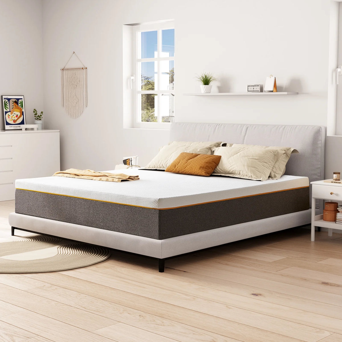 Queen 10 Cool Gel Memory Foam Mattress L724