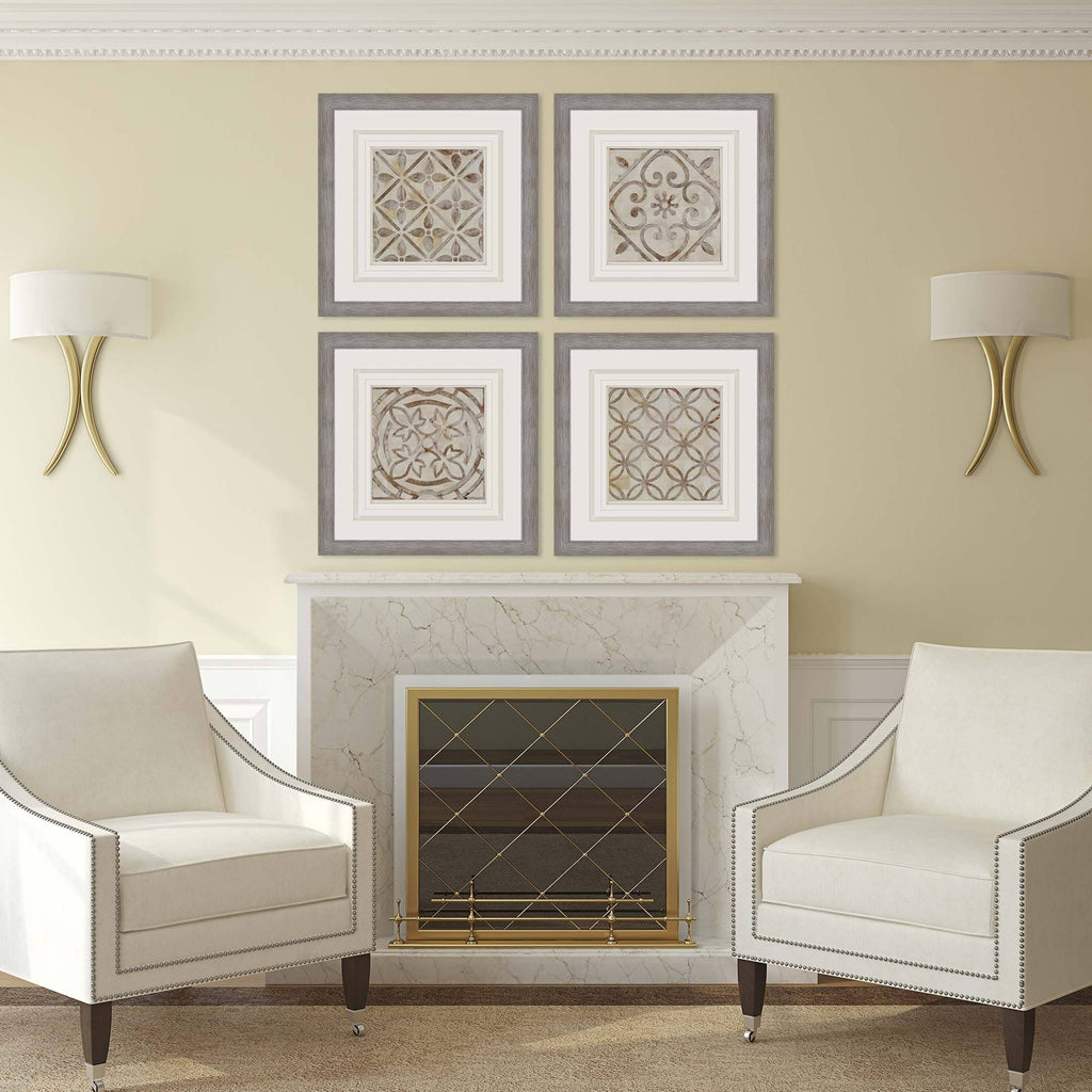 Set of 4 Moroccan Tiles N106485