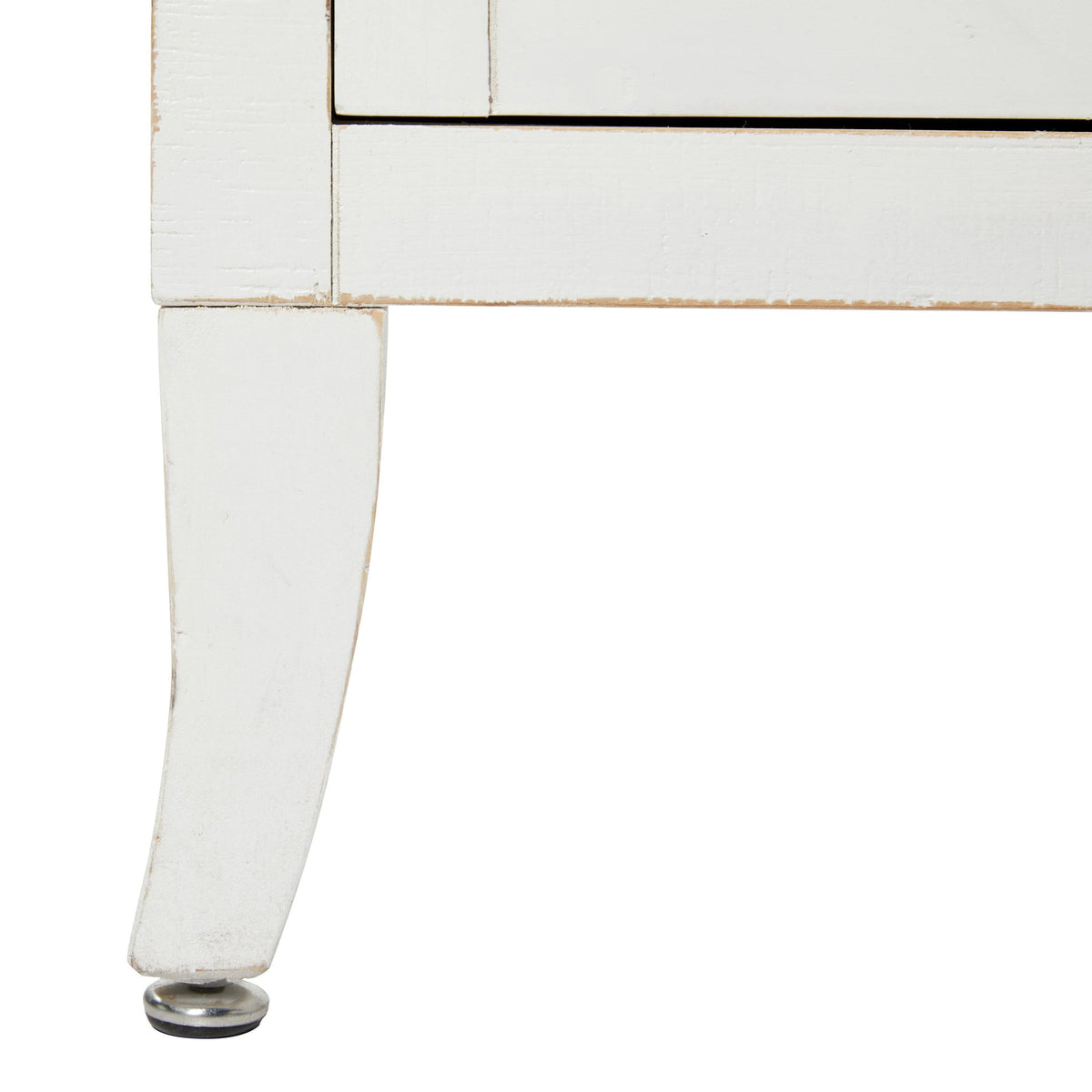 White 2-Door Wooden Cabinet X402