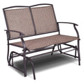 Patio Loveseat Glider Rocking Bench Z963