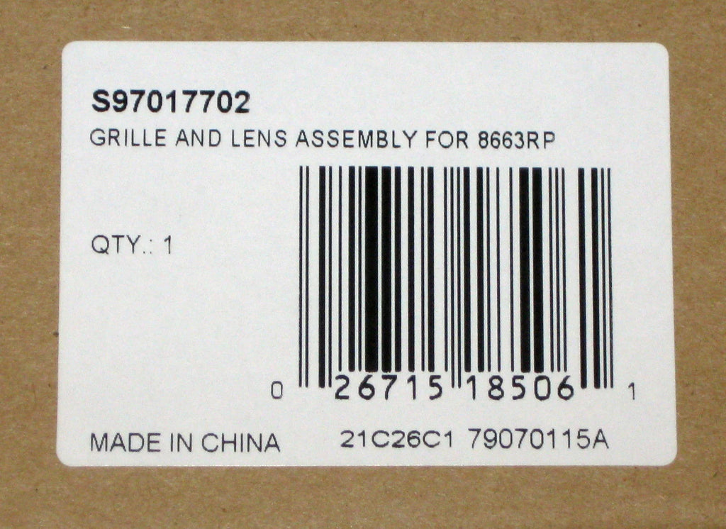 Grille and Lens Assembly Q358095