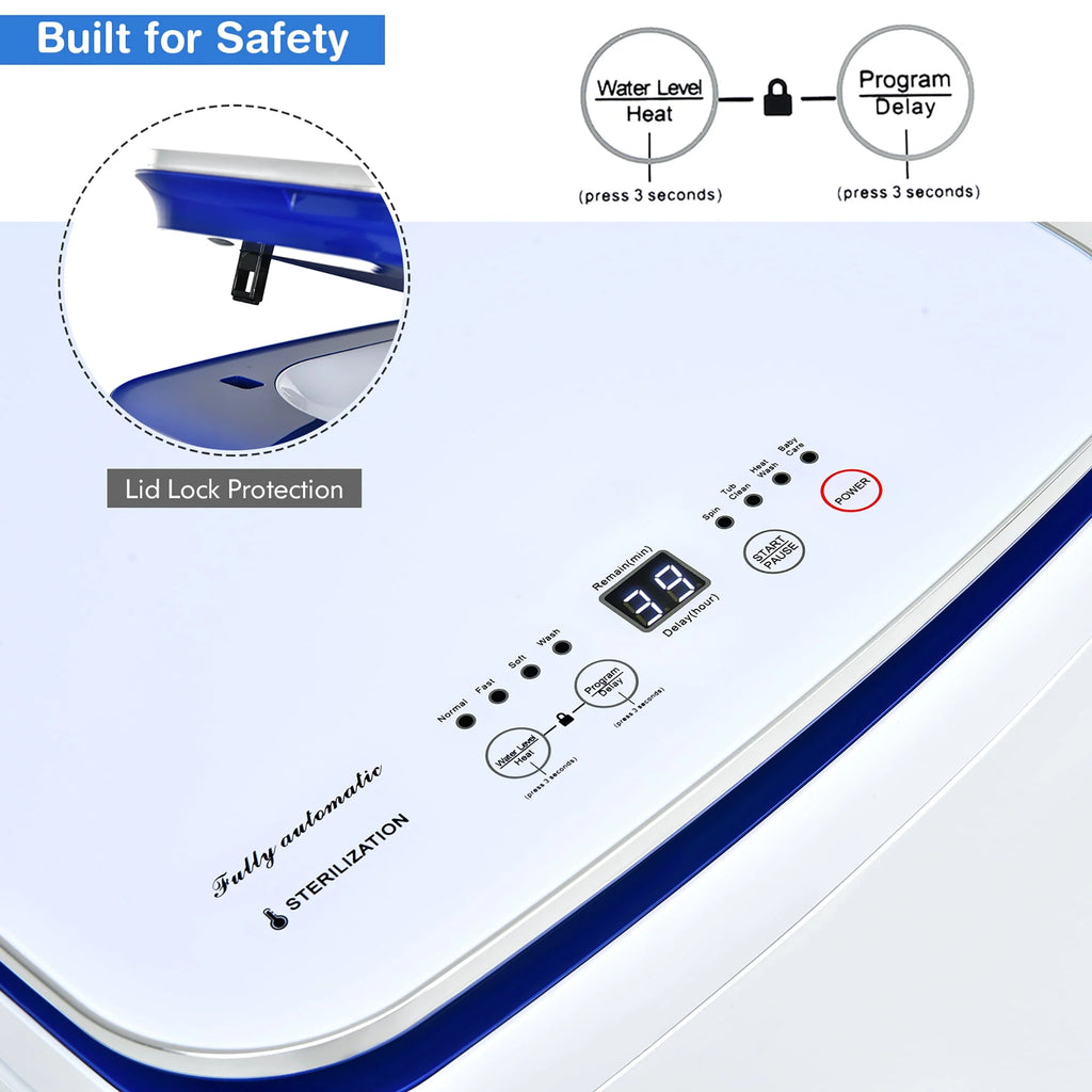 Compact Full Automatic Washing Machine H772